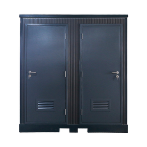 Baño Portátil con Ducha Combinada, Unidad Sanitaria Móvil Todo en Uno para Campamentos, Obras <span class=keywords><strong>de</strong></span> Construcción y Uso <span class=keywords><strong>de</strong></span> Emergencia - Product Image 4