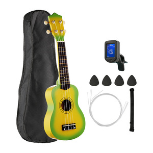 Hot bán phổ biến màu sắc khác nhau 21 inch Basswood Soprano trẻ em Ukulele Set với đầy đủ phụ kiện OEM Logo - Product Image 3