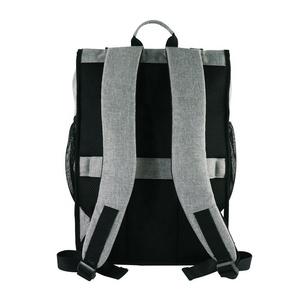 Sac à dos unisexe personnalisable vintage Oxford 20-35L grande capacité avec compartiment à chaussures, antivol, en polyester imperméable - Product Image 4