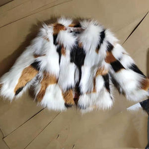 Abrigos Elegantes Estampados de Moda al por Mayor para Niños, Ropa de Invierno, Abrigo para Niña Pequeña, Chaquetas de Piel Sintética - Product Image 5