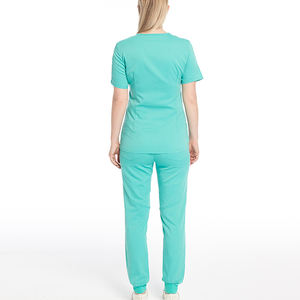 Uniformes de hospital para mujer y hombre de alta calidad, personalizados, 100% algodón, transpirables, del mejor fabricante. - Product Image 6