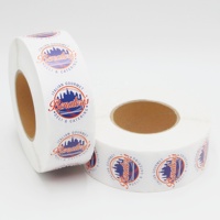 Autocollants personnalisés pour gobelets et bouteilles, impression CMYK, autocollants ronds adhésifs pour l'emballage de boissons