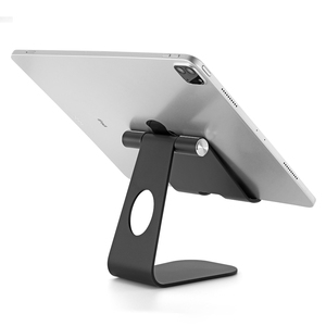 Nhà Máy Bán Hàng Trực Tiếp Hợp Kim Nhôm Bán Buôn Lười Biếng Điện Thoại Máy Tính Bảng Máy Tính Để Bàn Đứng Bảng Điều Khiển Có Thể Điều Chỉnh Góc Kim Loại Cơ Sở Cho Ipad - Product Image 5