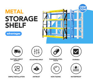 Solution de stockage en entrepôt, système de rayonnage à étage, plateforme en structure métallique, rayonnage à étage - Product Image 4