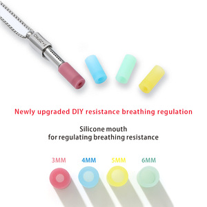 Collana di respirazione per inalatore Vaporless di <span class=keywords><strong>gioielli</strong></span> di moda per smettere di fumare/alleviare l'ansia da Stress - Product Image 4