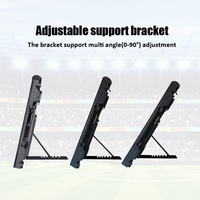 Pantalla LED Perimetral Portátil P6 P8 P10 de 3840HZ con Alta Frecuencia de Actualización para Publicidad en Estadios Deportivos