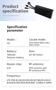 Vente en gros GT06 Réseau 4G 8 broches J16 Traceur GPS Bouton SOS Panique Localisateur JX02 pour véhicules d'urgence - Product Image 5
