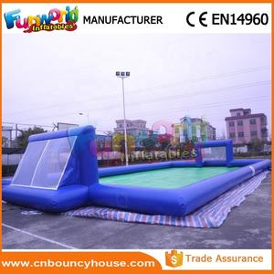 Juego deportivo de entretenimiento humano de grado comercial, castillo hinchable, <span class=keywords><strong>campo</strong></span> de fútbol inflable - Product Image 2