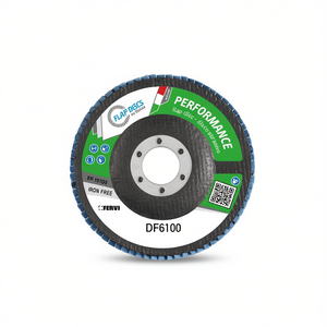 Disco de Láminas Fervi Performance de 115 mm, Disco Abrasivo Sin Hierro para Pulir Metal - Product Image 1