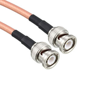 Rg178 <span class=keywords><strong>bnc</strong></span> <span class=keywords><strong>bnc</strong></span> זכר כדי מחבר זכר כבל קואקסיאלי 50 אוהם עבור אנטנה או מכשירי קשר חזיר ידיים - Product Image 3