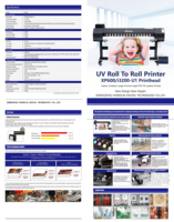 Impresora UV Roll-to-Roll Mimage de 1.6m/1.8m con 1/2 cabezales XP600/DX5/Epson I3200 para lona, vinilo, papel fotográfico y tela Oxford