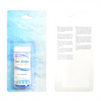 Kit de test 3-en-1 pour piscine et spa – Bandelettes de test de chlore pour piscine et eau du robinet – Kit de test d'eau de haute qualité