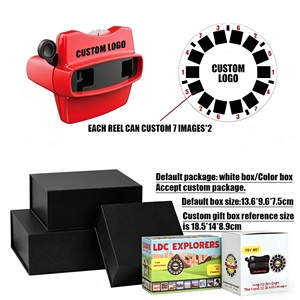 Visualiseur 3D personnalisé pour <span class=keywords><strong>photos</strong></span> en bobine – Idéal pour musées, cadeaux de mariage, souvenirs, projecteur, jouet éducatif scientifique - Product Image 2