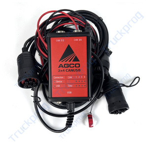 CANUSB และอินเทอร์เฟซ 2X4 สำหรับชุดวินิจฉัย Agco EDT Valtra Diagnose FenDias WinTest+CF19 แล็ปท็อป - Product Image 4