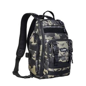 Sac à dos multifonctionnel à double épaule, camouflage de nuit, sac à dos de pêche en plein air, équipement, matériau en nylon imperméable - Product Image 1