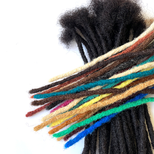 Cheveux naturels brésiliens bon marché pour <span class=keywords><strong>dreadlocks</strong></span> artificiels faits à la main pour hommes - Product Image 4