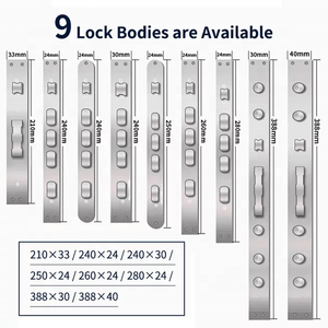 Tuya — serrure biométrique intelligente automatique, ce verrou de sécurité domestique sans fil à empreintes digitales, rfid/IC, carte numérique, application Wifi, combinaison - Product Image 5