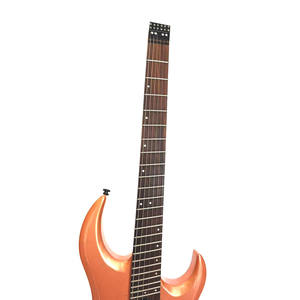 Musical Instruments 6 Strings Electric <strong>Headless</strong> <strong>Guitar</strong> Mahogany Material Cheap Global Electric <strong>Guitar</strong> - Product Image 2