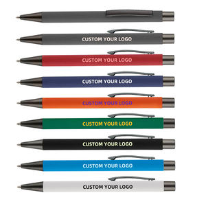 Özel lüks markalı Metal tükenmez kalemler şirket logosu ile kişiselleştirilmiş kazınmış yazma kalem 1.0mm yazma genişliği hediye - Product Image 2