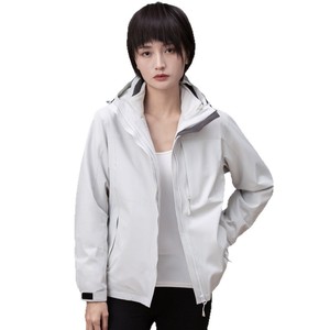 Outdoor 3 In 1 Detachable Windproof <b>Waterproof</b> Mountaineering <b>Jacket</b> Women Full Sleeve Workwear Uniform Printed - Product Image 4
