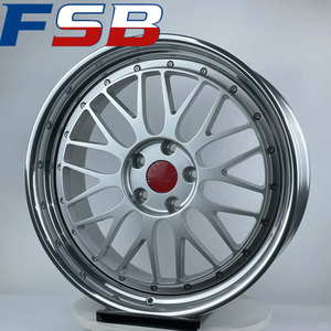 ชุดล้อฟอร์จ FSB 2 ชิ้น รุ่น T6061 ขอบลึก ขัดเงา ขนาด 17-22 นิ้ว 5x112 5x114.3 5x120 ผลิตจากอะลูมิเนียม สำหรับรถยนต์ Gran Coupe - Product Image 2