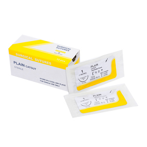 Fil de Suture Chirurgical en Soie et Nylon 2/0 3/0 à Coupe Inversée avec <span class=keywords><strong>Aiguille</strong></span> pour Hôpital Vétérinaire - Product Image 2