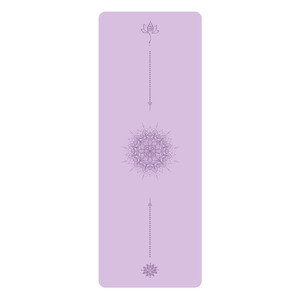 Sun-Never-Setting Pu Rubber Yoga <b>Mat</b> 5Mm Thickness Anti-Slip Geometric Pattern Universal Fitness Aid Rectangle Shape - Product Image 5