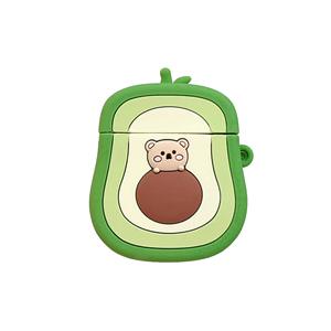 Étui de dessin animé 3D pour <span class=keywords><strong>Airpods</strong></span> Pro mignon petit ours <span class=keywords><strong>avocat</strong></span> accessoires de couverture d'écouteurs avec Silicone pour étui <span class=keywords><strong>Airpods</strong></span> - Product Image 4
