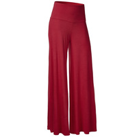 Pantalon en Latex, coton élastique pour femme, à jambes larges, jupe-culotte, Capri