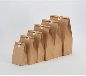 Bolsas de Papel en Stock, Bolsas Personalizadas Económicas de Papel Kraft para Alimentos - Product Image 3