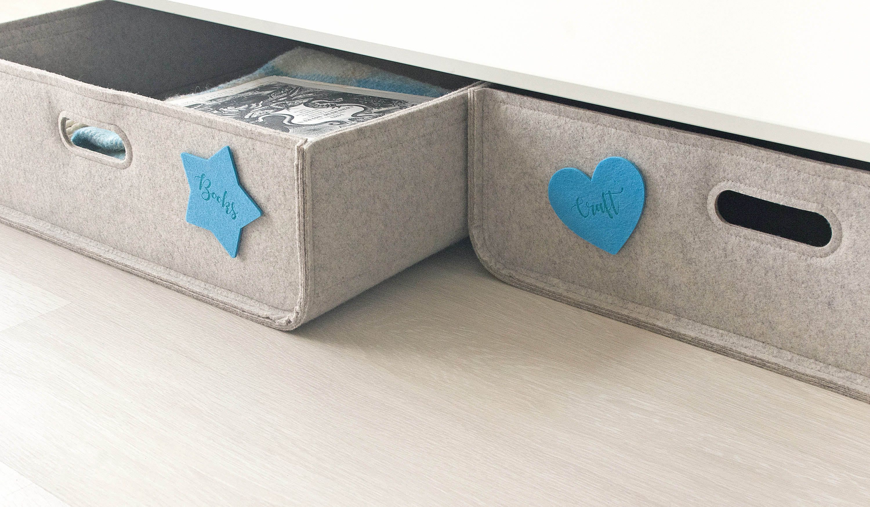 ถุงเก็บผ้าสักหลาด