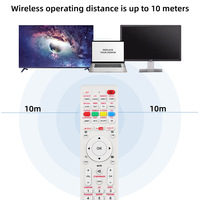 Mando a distancia de TV inteligente universal blanco de gran venta, X PLUS, blanco, para todas las marcas