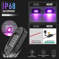 Luces LED RGB de Neón de Alto Brillo para Rocas, Kit de Iluminación Exterior para Automóviles, Impermeable IP65, con Control por Aplicación, Venta al por Mayor