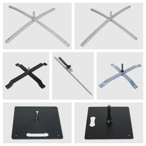 عيد الميلاد حفلة مهرجان 6 قدم 8 قدم 11 قدم 12 قدم 15 قدم ريشة مجموعة علم قاعدة الآن توظيف ترحيب علامة مفتوحة لافتات أعلام ترويجية - Product Image 3