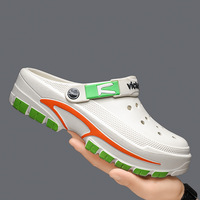 Chaussures d'extérieur et sandales de jardin décontractées pour hommes en EVA, à bout fermé ou ouvert, sans doublure, pour l'été et la plage