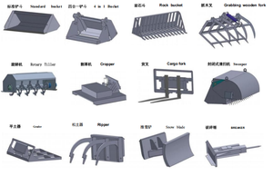 Fast Delivery Rubber Tracks <b>Gasoline</b> Mini Skid Steer Loader for Mining & Construction & Landscaping - Product Image 4