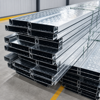 Plancher en acier composite à pose à sec |   Panneau sans béton pour applications de construction de plateformes de mezzanines et de hangars industriels