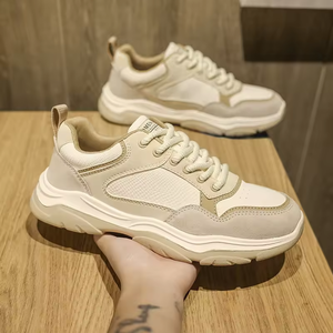 Men's Casual Sports Shoes for All Seasons High Quality walking style shoes With Breathable Mesh <b>Insole</b> Winter lace sneakers - Product Image 3