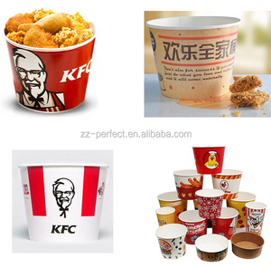 <span class=keywords><strong>Salade</strong></span> à emporter pop-corn 1000ml k-f-c restaurant tasse <span class=keywords><strong>en</strong></span> papier bol seau faisant formant la machine - Product Image 3