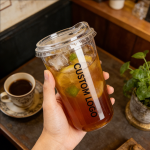 Vasos de Plástico Desechables de Pared Simple de 90 mm y 200 ml con Tapas y Pajitas para Eventos, Opciones de Impresión UV Personalizada y Logotipo - Product Image 6