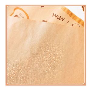 Custom Logo Printing PE Coated Waterproof Greaseproof <b>Paper</b> Sheets for Sandwich Food Hamburger <b>Wrapping</b> Packaging - Product Image 4