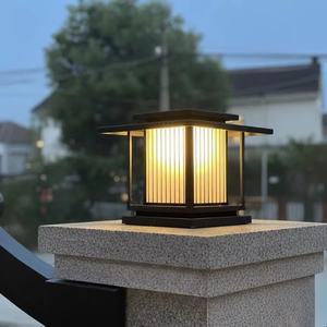 Lámparas solares para pilares de puerta, jardín, paisaje, canal, IP65, impermeables, para exteriores. - Product Image 2