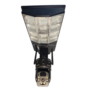 Lampu Jalan Tenaga Surya Kartu Sim 4G Kamera CCTV Luar Ruangan 360 Derajat dengan Penglihatan Malam dan Kamera Gerak Kartu Sim 4G - Product Image 3