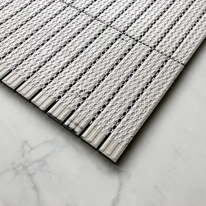 Черная полоса, фарфоровая кухонная мозаичная плитка, квадратная керамическая плитка