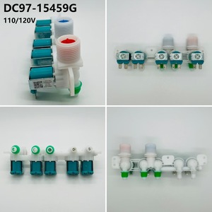 Vanne d'entrée d'eau DC97-15459G 120V 60Hz pour lave-linge Samsung, pièce de rechange, électrovanne en plastique - Product Image 2