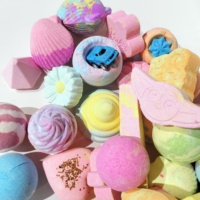 POPOTIME bain moussant effervescents fleur nettoyage en profondeur boule de douche bombes de bain marque privée bombes de bain bio pour les enfants