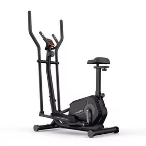 <span class=keywords><strong>Vélo</strong></span> <span class=keywords><strong>elliptique</strong></span> vertical électrique avec <span class=keywords><strong>roue</strong></span> <span class=keywords><strong>avant</strong></span> en acier, résistance magnétique manuelle, écologique, pour la maison et la salle de sport - Product Image 2