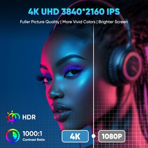 23.8 inch USB-C xách tay UHD <span class=keywords><strong>IPS</strong></span> LCD <span class=keywords><strong>Monitor</strong></span> HDR 180 ° có thể điều chỉnh thứ hai màn hình <span class=keywords><strong>4K</strong></span> cho chơi game nhà máy tính xách tay làm việc kho có sẵn - Product Image 3