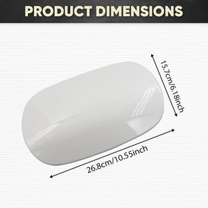ฝาถังน้ำมัน Mercedes-Benz C-Class W205 รุ่น A2057570106 สีขาวดำ วัสดุ ABS ปี 2016-2022 - Product Image 1