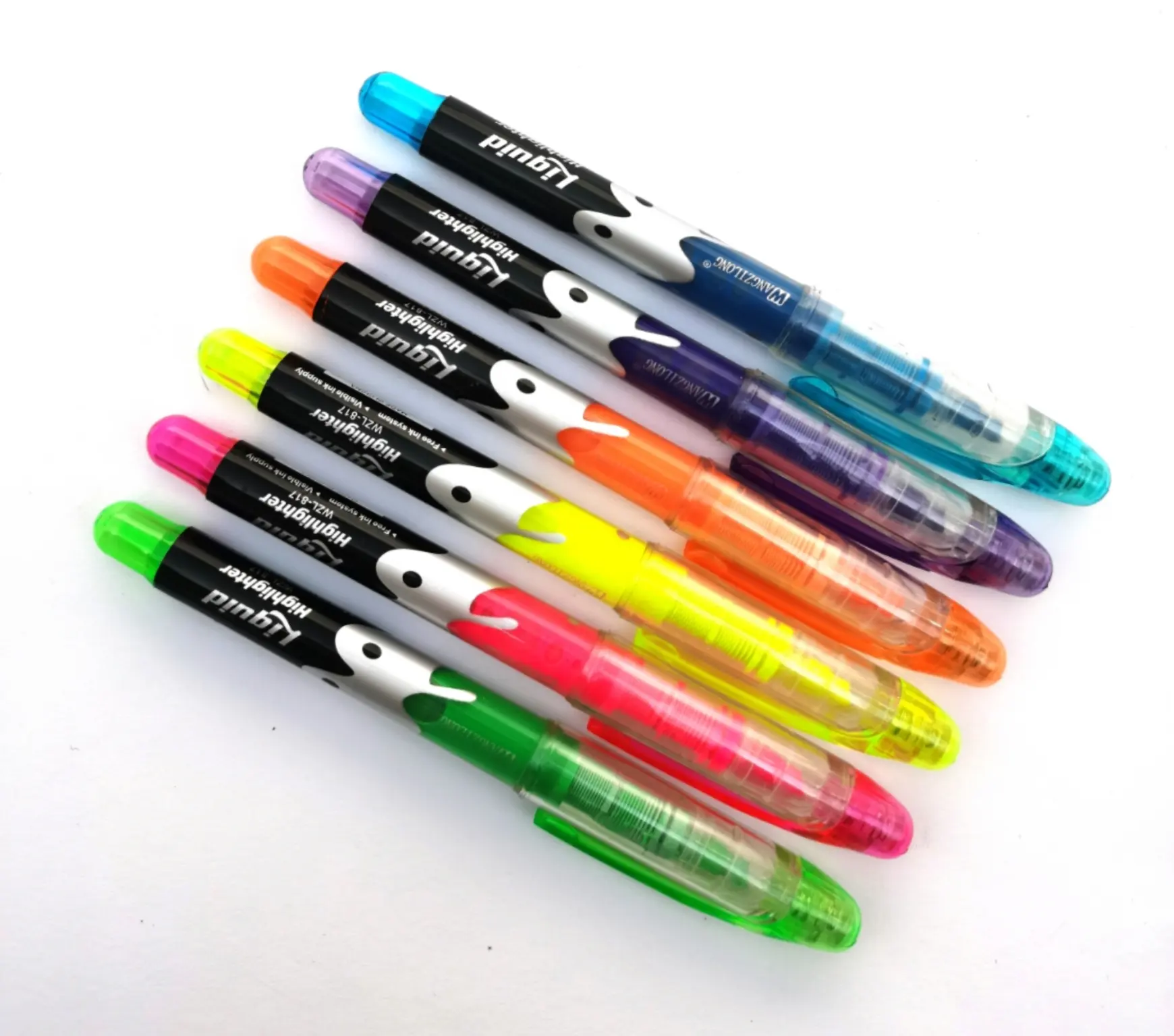 Mini Hot Selling 6 Colors creativity highlighter pen Set